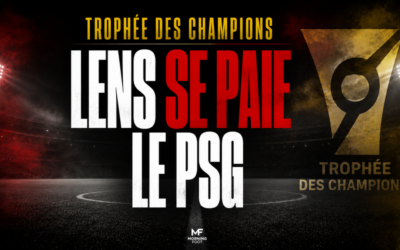Trophée des Champions : Lens surprend le PSG, les stats du match