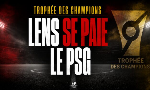 Trophée des Champions : Lens surprend le PSG, les stats du match