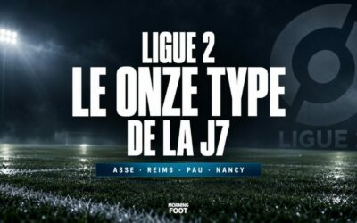 Ligue 2 : ASSE, Reims, Pau et Nancy à l’honneur dans le onze type de la J7