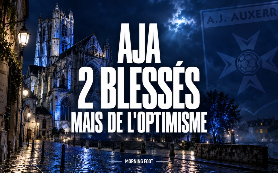 AJA : Will Still annonce deux blessures mais reste optimiste