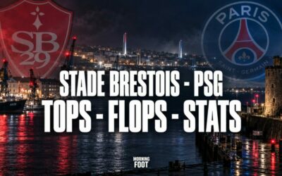 Stade Brestois – PSG : Tops – Flops et toutes les stats