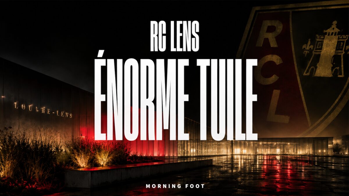 RC Lens : énorme tuile