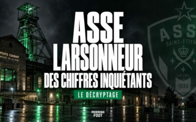 ASSE : Gautier Larsonneur, des chiffres très inquiétants