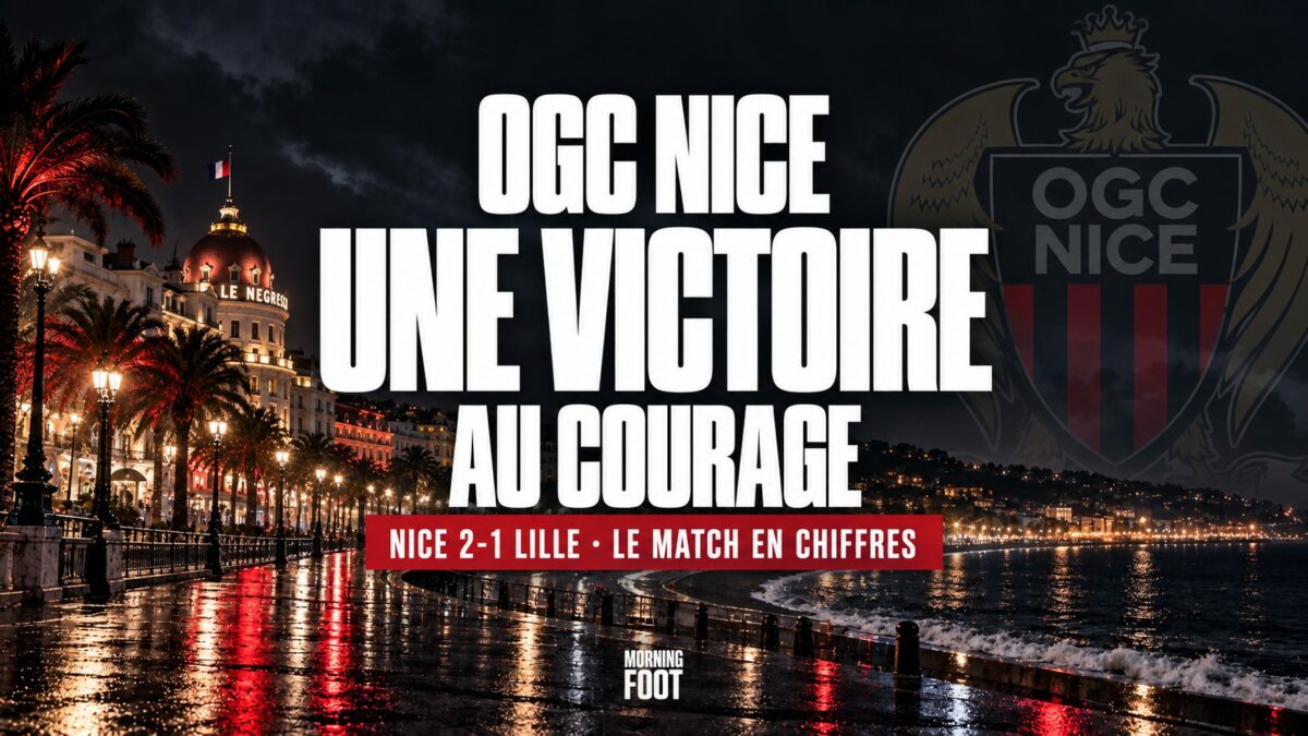 OGC NICE UNE VICTOIRE AU COURAGE