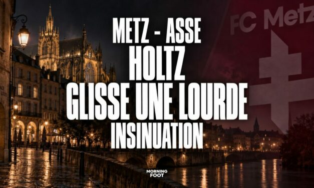 ASSE : Luc Holtz sous-entend que les Verts sont avantagés par l’arbitrage