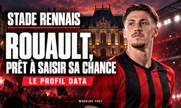 Stade Rennais : Anthony Rouault est prêt, ses chiffres envoient un signal contrasté